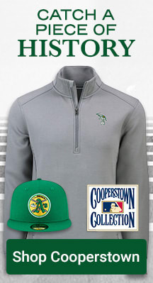 Catch A Piece Of History | Shop Oakland Athletics Cooperstown