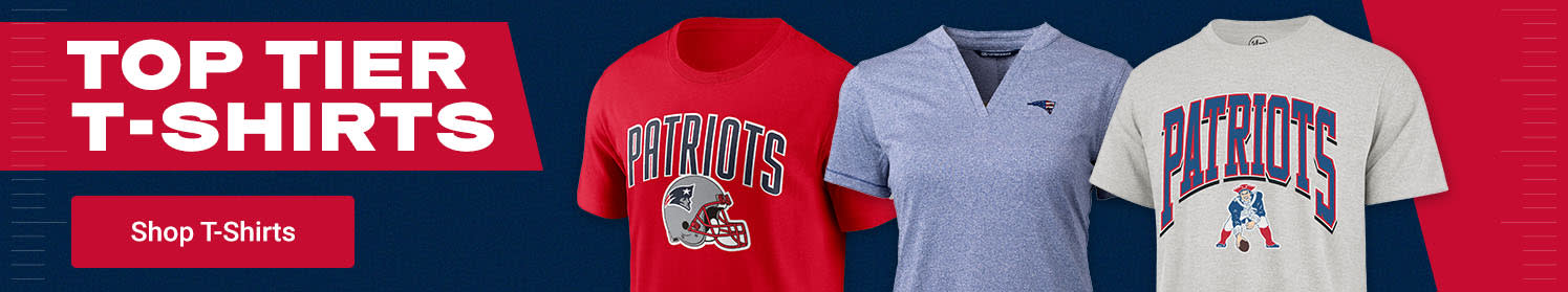 Top Tier T-Shirts | Shop New England Patriots T-Shirts