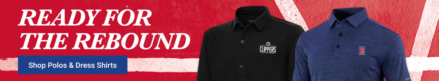Ready for the Rebound | Shop Los Angeles Clippers Polos & Dress Shirts