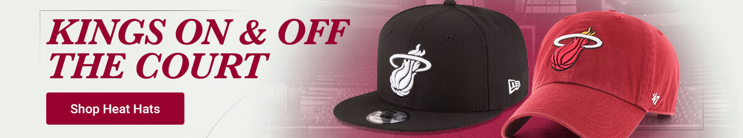 Kings On & Off The Court | Shop Miami Heat Hats