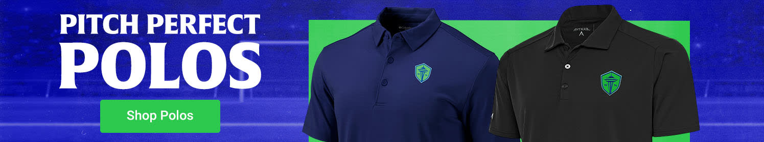 Pitch Perfect Polos | Shop Seattle Sounders FC Polos