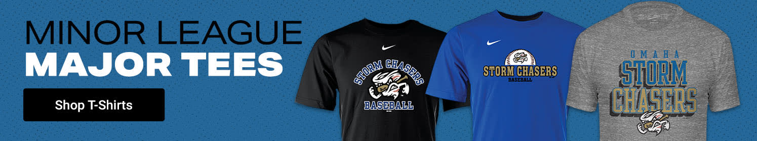 Minor League, Major Tees | Shop Omaha Storm Chasers T-Shirts