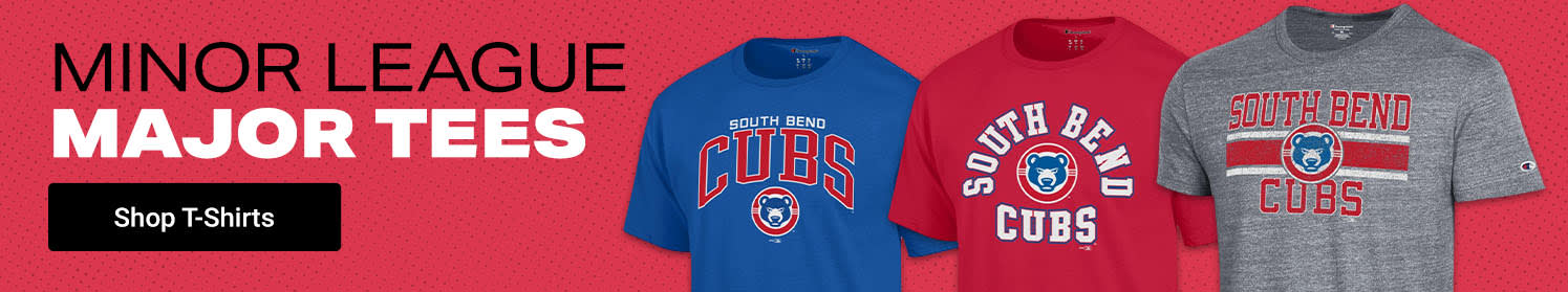 Minor League, Major Tees | Shop South Bend Cubs T-Shirts