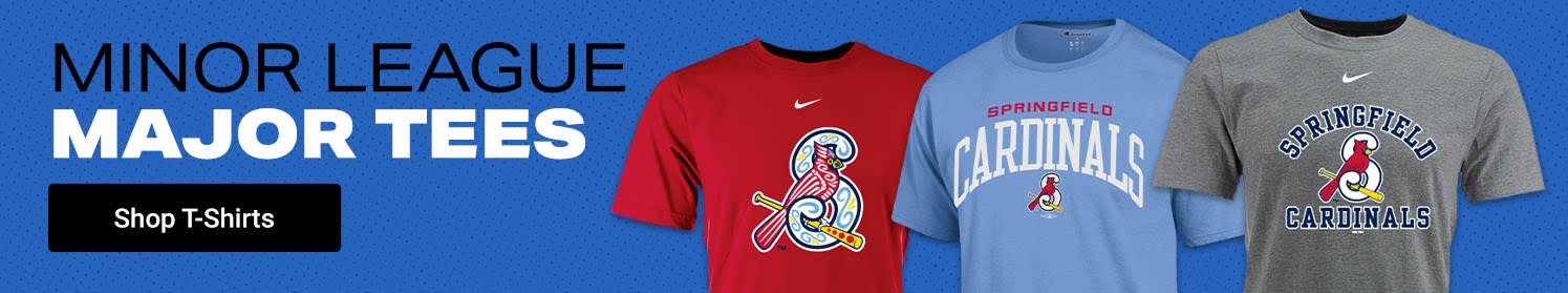 Minor League, Major Tees | Shop Springfield Cardinals T-Shirts