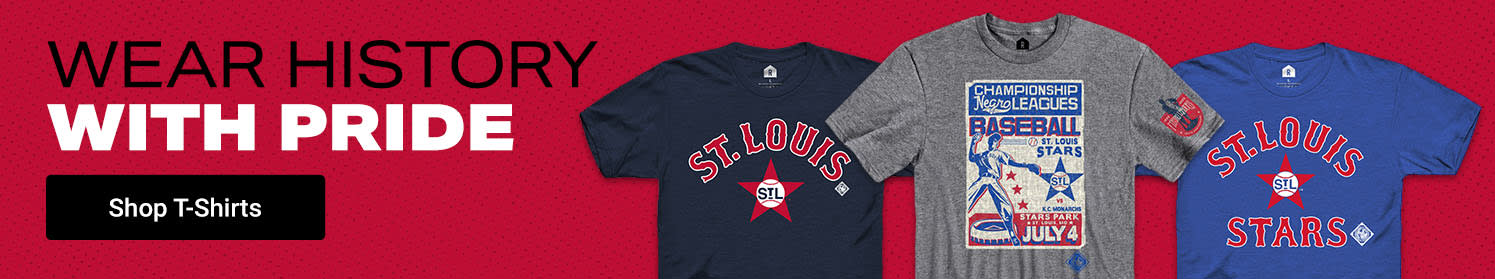 Wear History With Pride | Shop St. Louis Stars T-Shirts