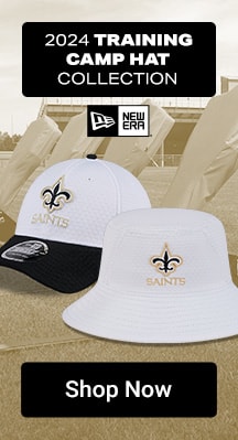 New Orleans Saints 2024 Training Camp Hat Collection | Shop Now