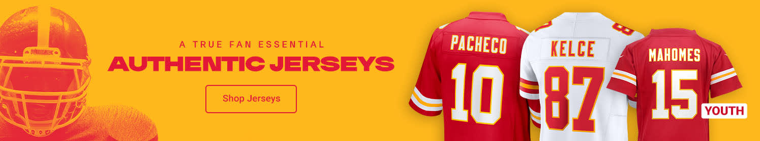 A True Fan Essential Authentic Jerseys | Shop Kansas City Chiefs Jerseys