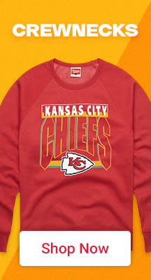 Crewnecks | Shop Kansas City Chiefs Crewnecks