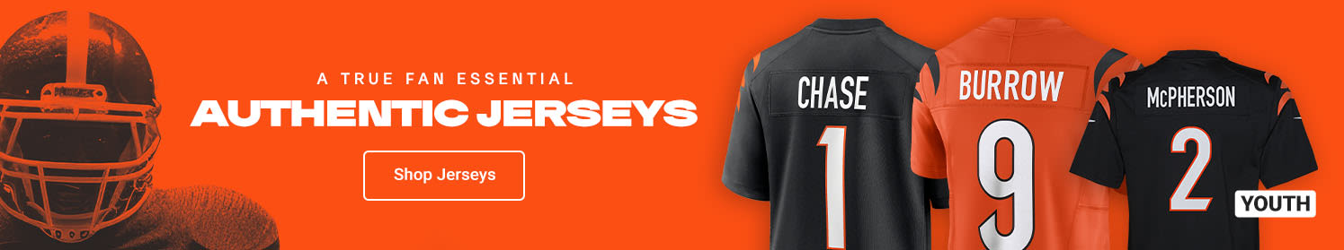 A True Fan Essential Authentic Jerseys | Shop Cincinnati Bengals Jerseys