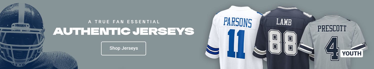 A True Fan Essential Authentic Jerseys | Shop Dallas Cowboys Jerseys