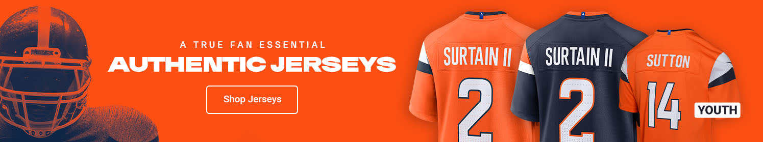 A True Fan Essential Authentic Jerseys | Shop Denver Broncos Jerseys