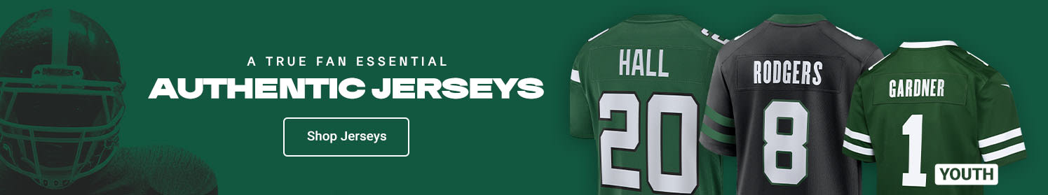 A True Fan Essential Authentic Jerseys | Shop New York Jets Jerseys