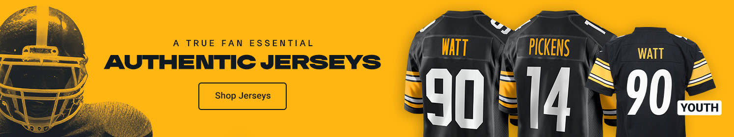A True Fan Essential Authentic Jerseys | Shop Pittsburgh Steelers Jerseys