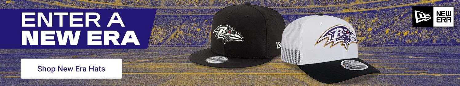 Enter a New Era | Shop Baltimore Ravens New Era Hats