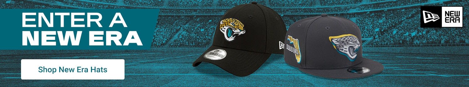Enter a New Era | Shop Jacksonville Jaguars New Era Hats