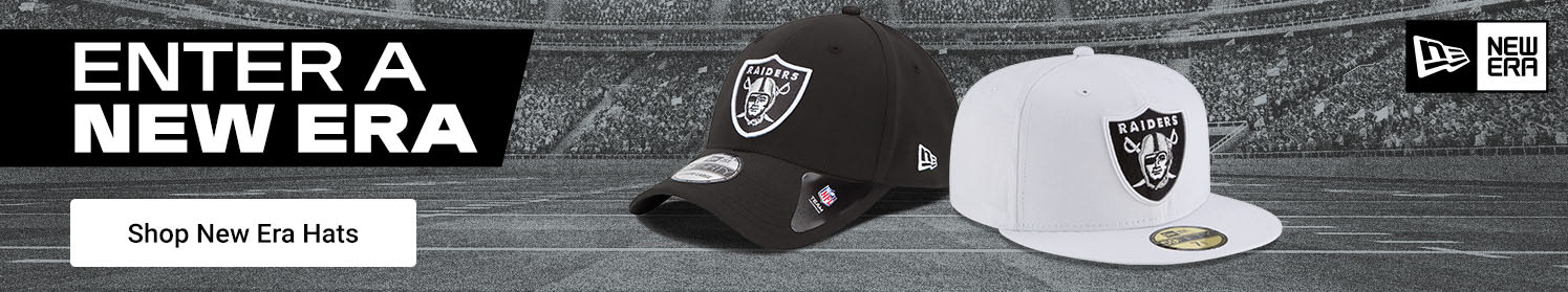 Enter a New Era | Shop Las Vegas Raiders New Era Hats