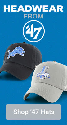 Headwear From '47 | Shop Detroit Lions 47 Hats