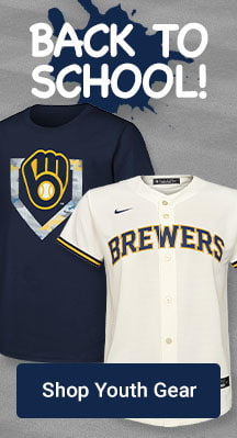 Back To School! | Shop Milwaukee Brewers Youth Gear