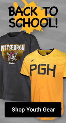 Back To School! | Shop Pittsburgh Pirates Youth Gear