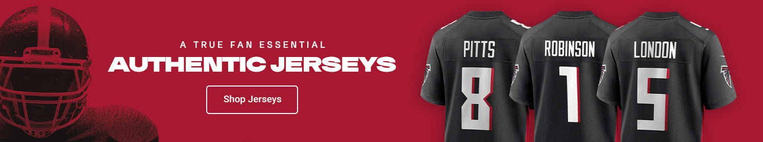 A True Fan Essential Authentic Jerseys | Shop Atlanta Falcons Jerseys