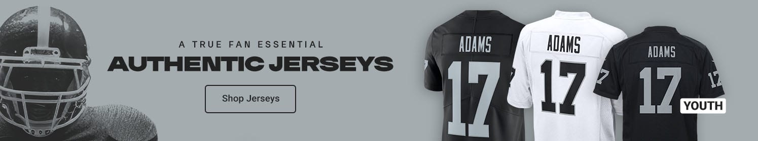 A True Fan Essential Authentic Jerseys | Shop Las Vegas Raiders Jerseys