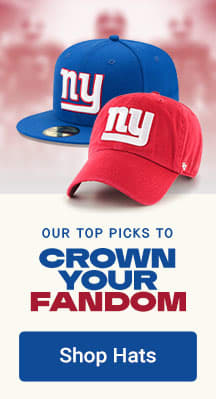 Our Top Picks to Crown Your Fandom! | Shop New York Giants Hats
