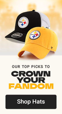 Our Top Picks to Crown Your Fandom! | Shop Pittsburgh Steelers Hats