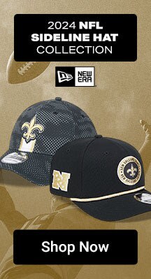 New Orleans Saints 2024 NFL Sideline Hat Collection | Shop Now