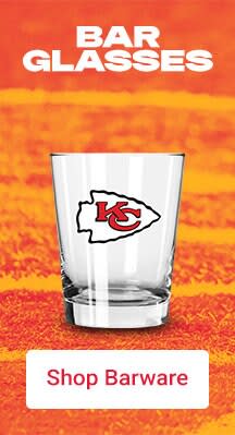 Bar Glasses | Shop Kansas City Chiefs Barware