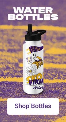 Water Bottles | Shop Minnesota Vikings Water Bottles