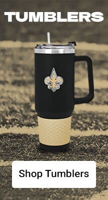 Tumblers | Shop New Orleans Saints Tumblers