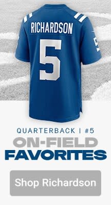 Quarterback #5 Anthony Richardson | On Field Favorites | Shop Anthony Richardson