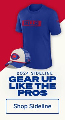 Gear Up Like the Pros | Shop Buffalo Bills Sideline Gear