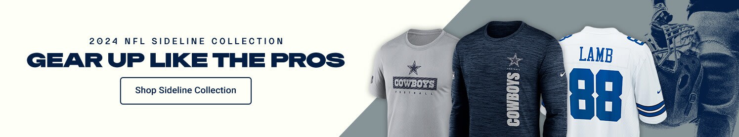 2024 NFL Sideline Collection| Gear Up Like the Pros | Shop Dallas Cowboys Sideline Gear