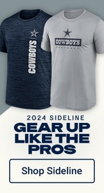 Gear Up Like the Pros | Shop Dallas Cowboys Sideline Gear