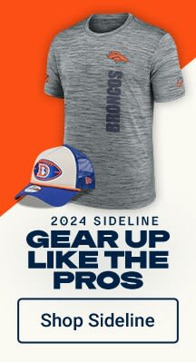 Gear Up Like the Pros | Shop Denver Broncos Sideline Gear