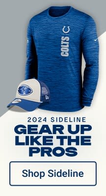 Gear Up Like the Pros | Shop Indianapolis Colts Sideline Gear