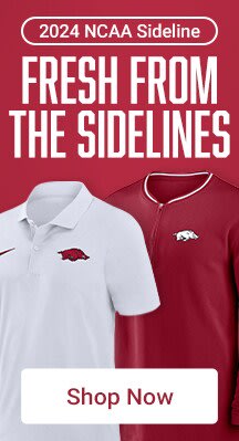 2024 NCAA Sideline | Fresh From the Sidelines | Shop Arkansas Razorbacks