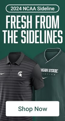 2024 NCAA Sideline | Fresh From the Sidelines | Shop Michigan State Spartans