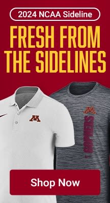 2024 NCAA Sideline | Fresh From the Sidelines | Shop Minnesota Golden Gophers