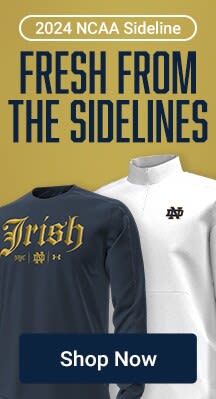 2024 NCAA Sideline | Fresh From the Sidelines | Shop Notre Dame Fighting Irish