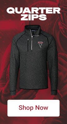 Atlanta Falcons Quarterzips | Shop Now