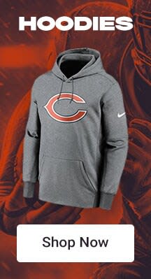 Chicago Bears Hoodies | Shop Now