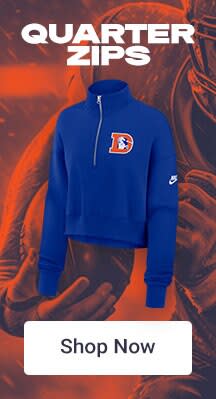 Denver Broncos Quarterzips | Shop Now