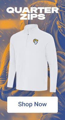 Los Angeles Rams Quarterzips | Shop Now