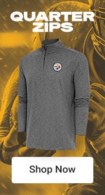 Pittsburgh Steelers Quarterzips | Shop Now