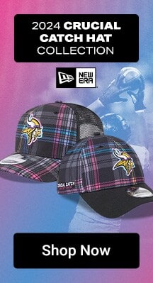 Minnesota Vikings 2024 Crucial Catch Hat Collection | Shop Now