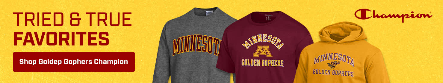 Tried and True Favorites | Shop Minnesota Golden Gophers Champion