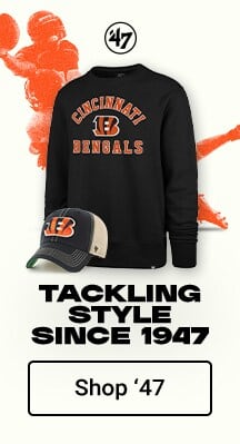 Tackling Style Since 1947 | Shop Cincinnati Bengals '47 Gear