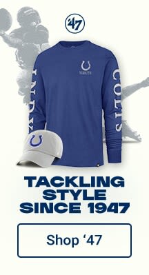 Tackling Style Since 1947 | Shop Indianapolis Colts '47 Gear